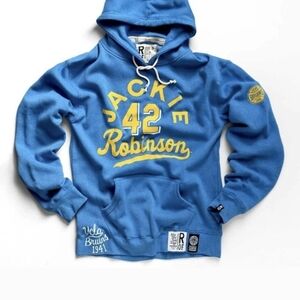 Jackie Robinson UCLA Blue Hoodie (Medium)